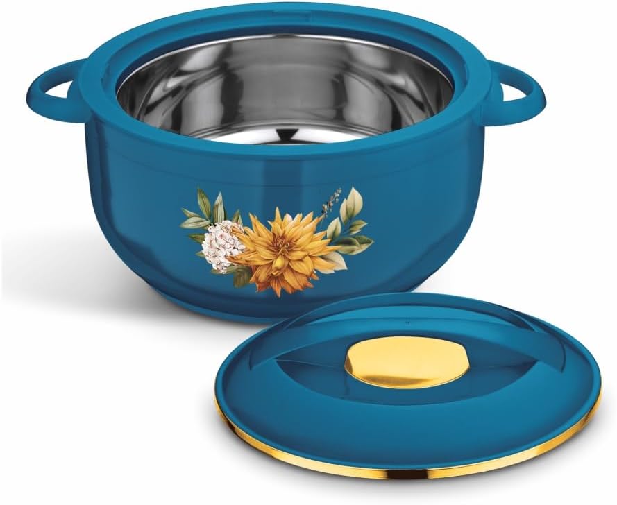 Nova Food Warmer Hot Pot Set Of Insulated Casseroles 7.5, 12, 16 Liter