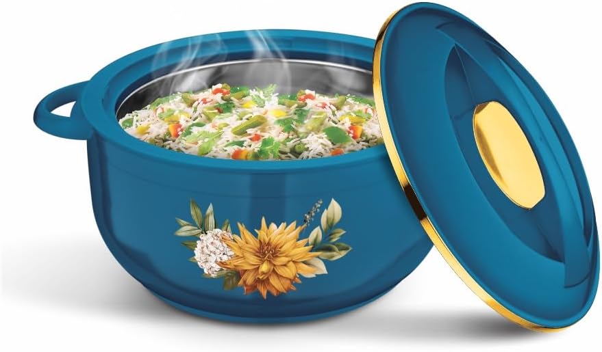 Nova Food Warmer Hot Pot Set Of Insulated Casseroles 7.5, 12, 16 Liter